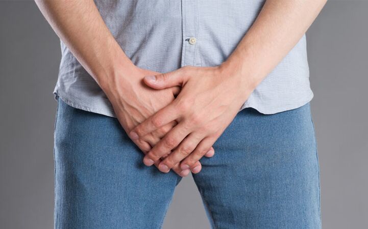 Prostatite chez un homme